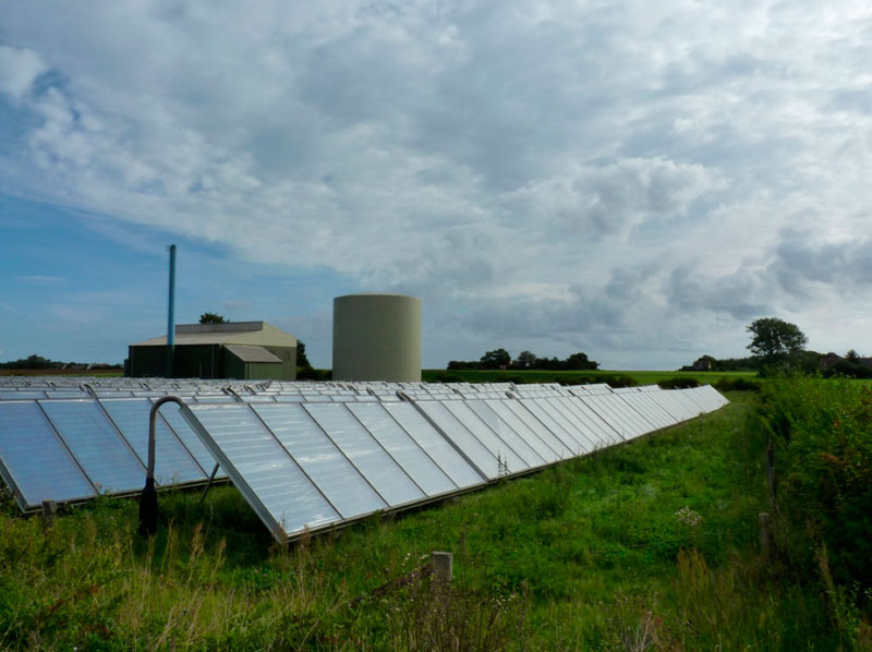 Дания строит новые солнечные ТЭС