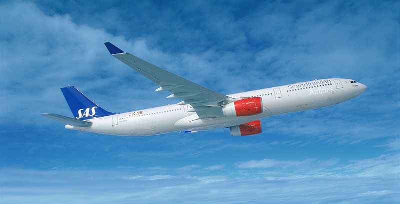 Авиакомпания SAS выходит на новые маршруты