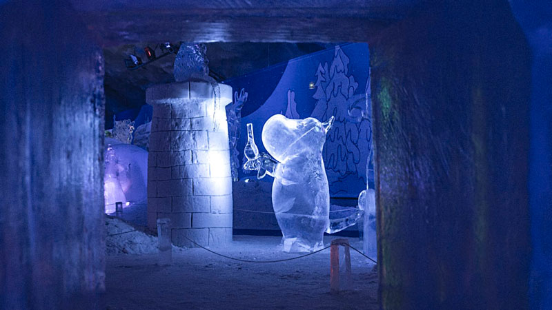 Финляндия: муми-тролли получили ледяной парк